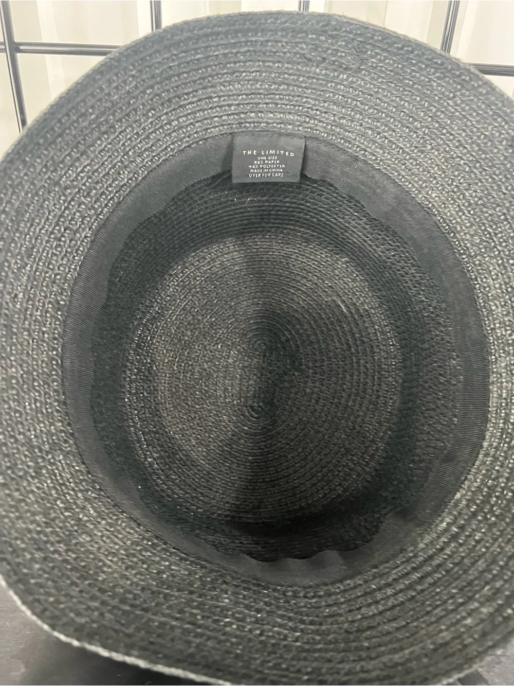 Vintage Coated Straw Bucket Hat From the Limited - Picture 9 of 9